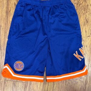 NBA Kids Blue and Orange Shorts